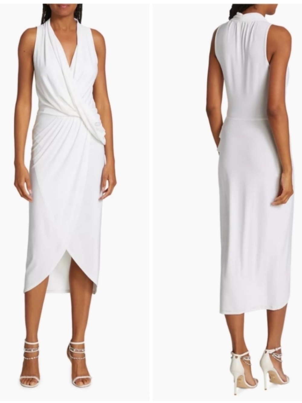 Ramy Brook Monaco Jersey Knit Midi Dress Size M C32